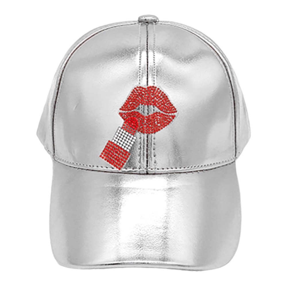 Bling Lip Baseball Cap
